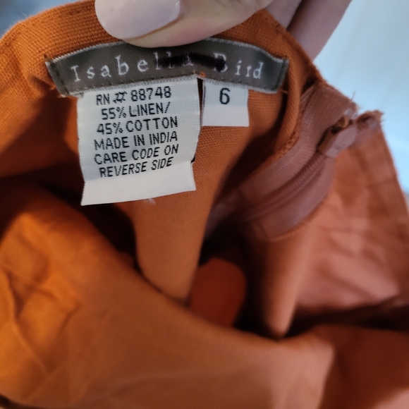 Retro anthropologie Isabella bird halter dress 10 - Picture 4 of 5